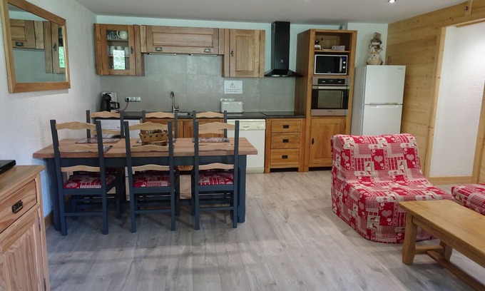 Bellentre Appartement | La Plagne, Les Coches : Appt 6/7 pers. spacieux et confortable