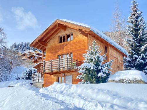 Heremence Chalet De Ski | La Pourvoirie - 4 Vallées - Thyon-Les Collons, 10 personnes, pistes de ski à 200m, vue magnifique !