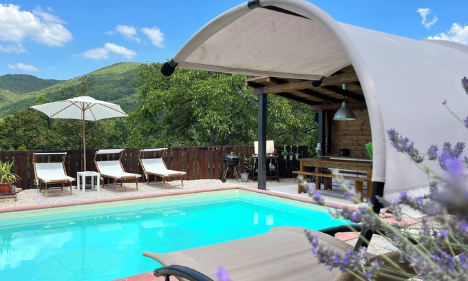 Spoleto Maison | La Quercia di Mamie - Maison avec Piscine Privée a Spoleto