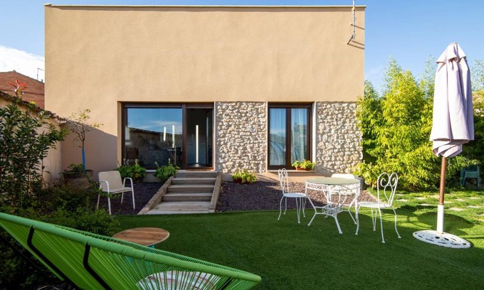 Vadocondes Appartement | La Ren Lecrés Apartamento piscina jardin