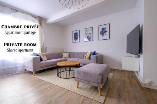 Cernay Appartement | La Rouette - Chambres privées