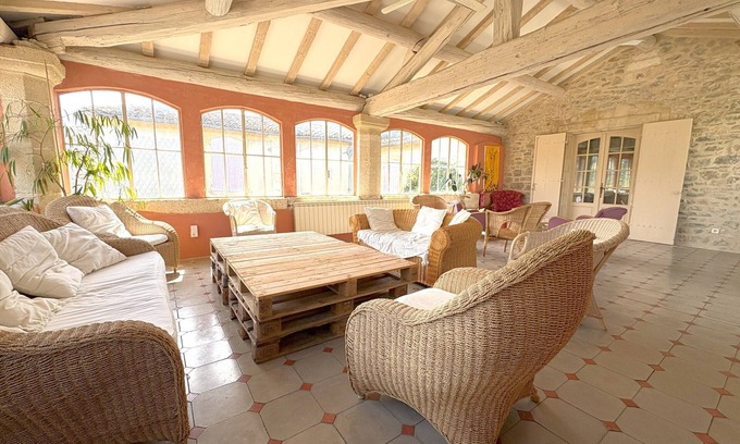 Garrigues Maison | La Roumanières - Farmhouse-type village house