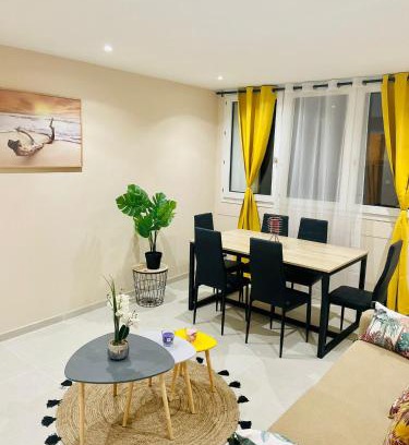 Beauvais Appartement | La saveur Tropicale-Proche centre ville-Aéroport