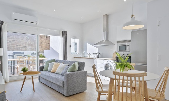 Badalona Appartement | La Terraza de Badalona