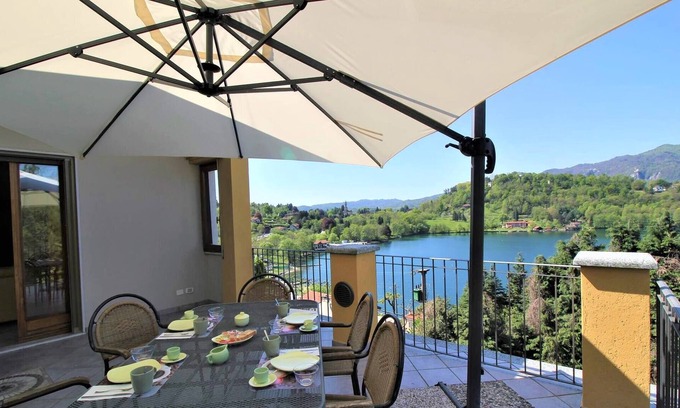 Miasino Appartement | Appartement indépendant La Terrazza sul Lago