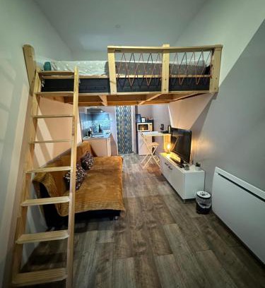 Angouleme Maison | La Tiny : Adorable petit studio/parking gratuit.