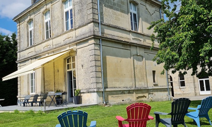 Septmonts Maison | Grand Gite 7 chambres, 15 personnes, calme confort à 100 km Paris en exclusivité