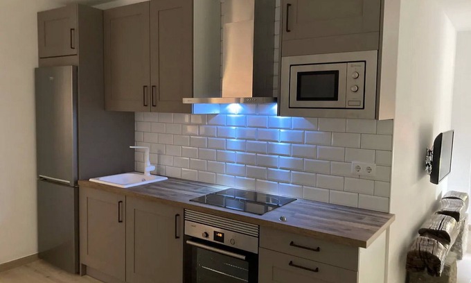 Tanarrio Appartement | Appartement-Appartement-Salle de bain privée séparée-Vue sur Montagne-4 pax
