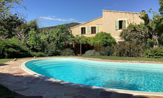 Mollans-sur-Ouveze Villa | La Vie Douce maison aux pied du Ventoux