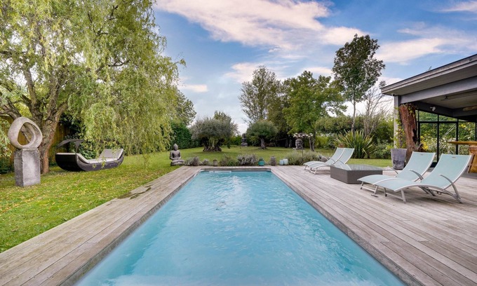 Bouliac Maison | La Villa Bali - 15min de bordeaux / Piscine privée