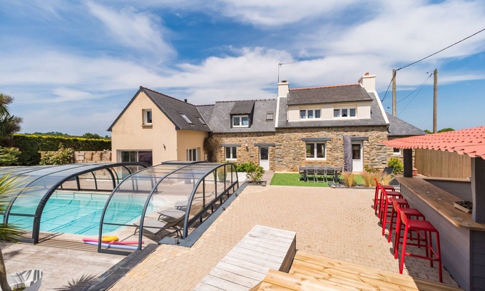 Plouguiel Maison | La Villa des Horizons - Piscine Privée