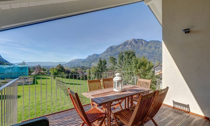 Vougy Appartement | La Vougerotte - Terrasse Vue Montagnes