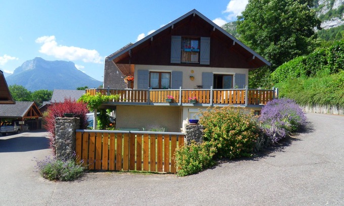 Chaparon Maison | LAC ANNECY Maison, 100 m2, terrasse (60m2) vue splendide montagne