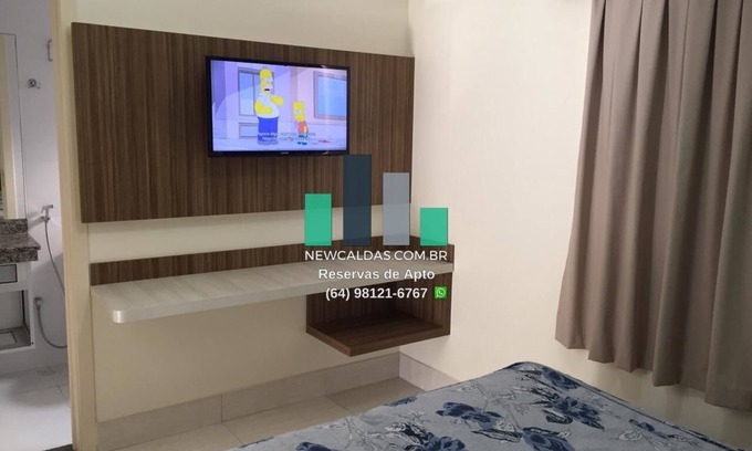 Jardim Paraiso Appartement | Lacoma Diroma adapté pour 05 personnes - Caldas Novas