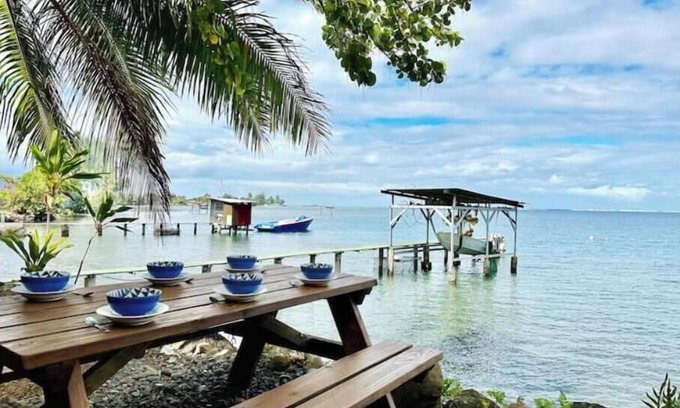 Papara Maison | Lagoon private access/wifi/parking