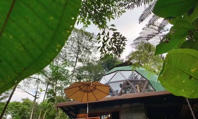 Picinguaba Maison | Laje Waterfall Dome, with relaxing wet sauna