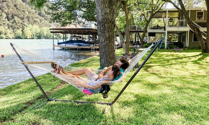 Lake Austin Village Maison | Retraite au bord de l'eau au lac Serene Austin avec quai