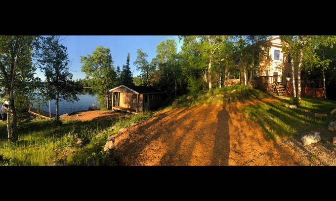 Ely Cabine | Lake cabin on 5 acres and 780' of shoreline on an island with panoramic views.