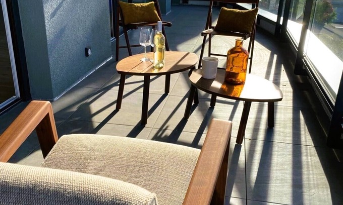 Evian-les-Bains Appartement | Splendide appartement, neuf, terrasse, vue 180° lac, 5' du golf