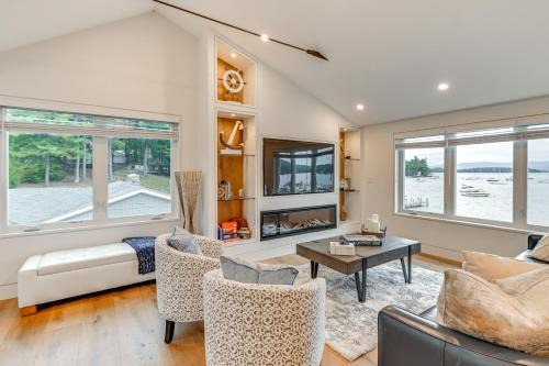 Gilford Appartement | Lake Winnipesaukee Condo with Beach Access!