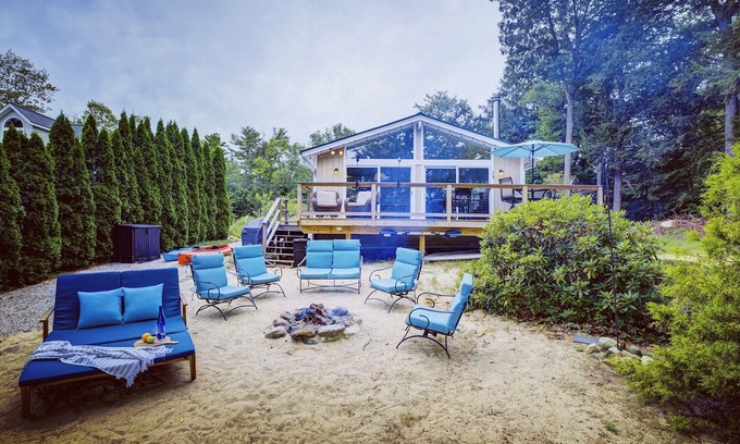 Barnstead Cabine | Lakefront Chalet/ Kayaks/ Family-friendly / Stunning Views