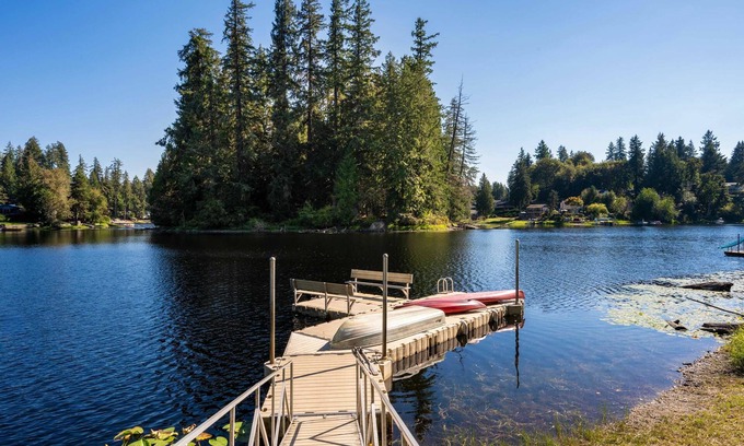 Lacey Maison | Lakefront Home with Dock and Scenic Views