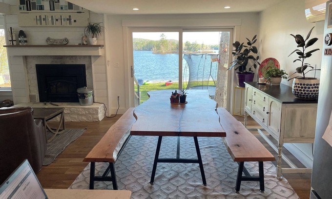 Raymond Maison | Lakefront Living. Kayak while bald eagles soar above and loons call out.