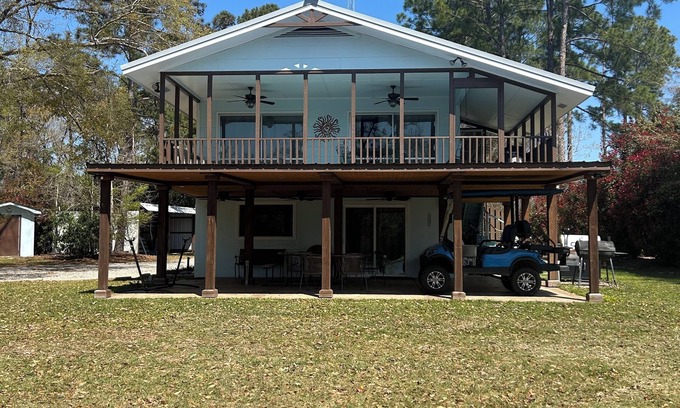Abbeville Maison | LAKEFRONT LODGE nAmazing Big Flat Lot, Beach, Boat Dock!nLAKE EUFAULA AL