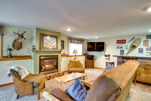 Park Rapids Maison | Lakefront Minnesota Home with Deck, Dock and Fire Pit