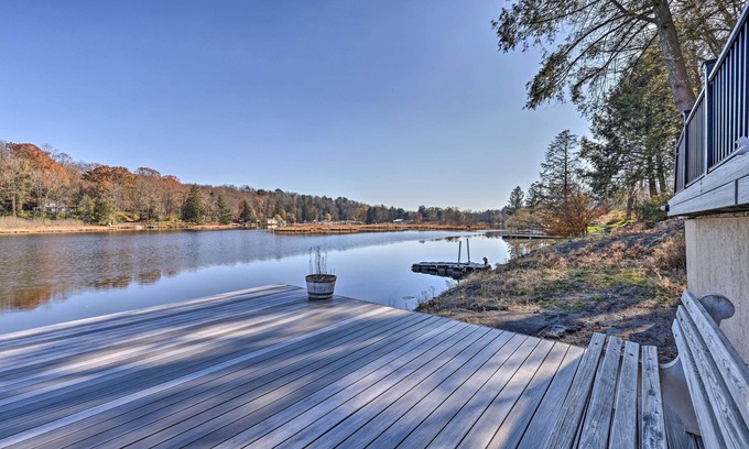 Kingsley Maison | NEW! Updated Lakefront Home w/ Dock, Decks & Grill