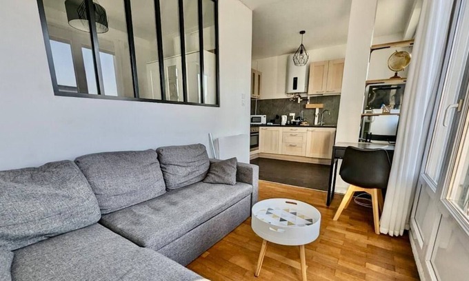 Quartier des Eaux-Claires Appartement | LaMeline - T2 Rocade/Centre - Calme & Tout Equipé