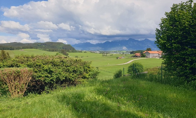 Hopferau Appartement | Landhaus Münz, quiet vacation apartment near Hopfen am See near Füssen