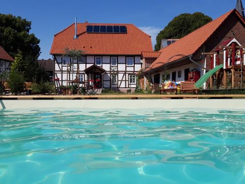 Vahlbruch Appartement | Landhaus Weserbergland - Rosel
