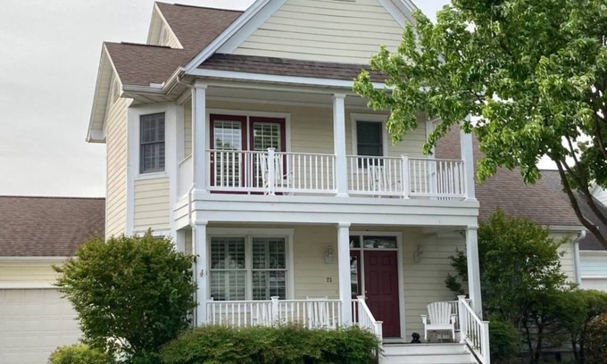 Ocean View Maison | Large 5 bed/4 bath house with fence next to tennis courts in Bear Trap Dunes