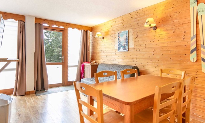 Chamrousse Appartement | Grand studio 6 pers au pied des pistes