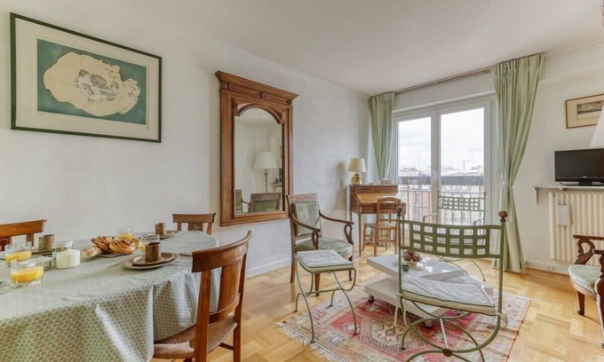 Saint-Fargeau Appartement | Large and Bright 2 Bdrs Flat with View - Paris 20