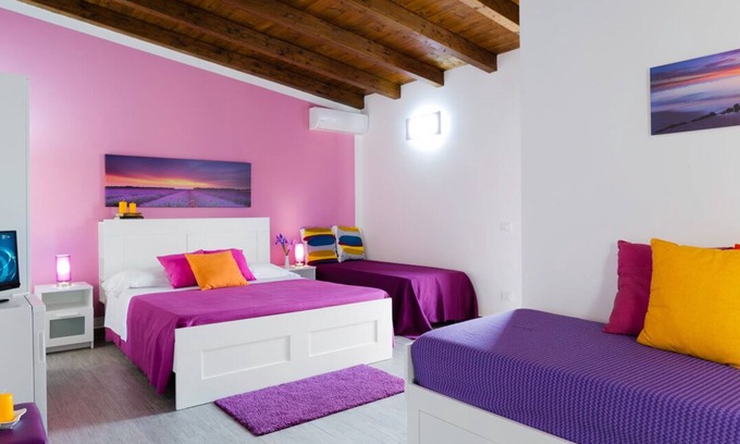 Villa Grazia di Carini Appartement | Grand appartement avec climatisation, Wi-Fi 3 chambres 3 salles de bain pour 11 personnes