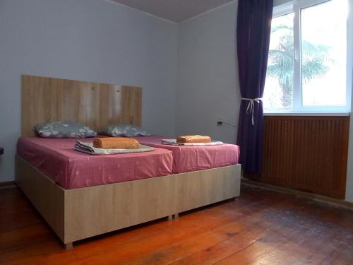 Zugdidi Maison | large bedroom with two separate beds