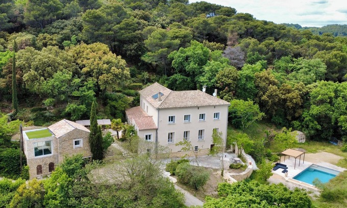 Saint-Alexandre Maison | Très grande bastide en pleine nature, 2 piscines privées & vue panoramique !