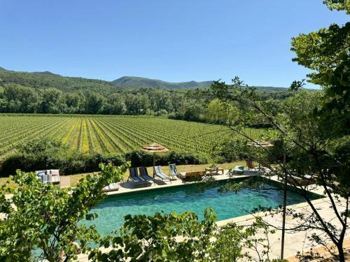 Lamalou-les-Bains Maison | Large Estate With A Pool Overlooking The Vineyards