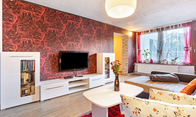 Trollenhagen Appartement | Appartement 'Große Ferienwohnung Mit Garten' avec terrasse privée, jardin privé et Wi-Fi