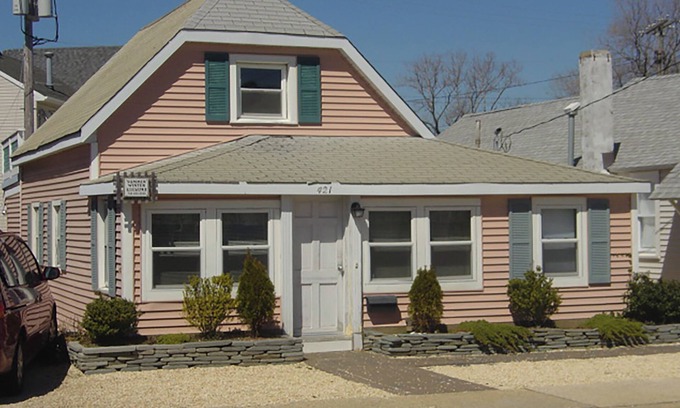 Manasquan Maison | Large home two floors with upper deck area.