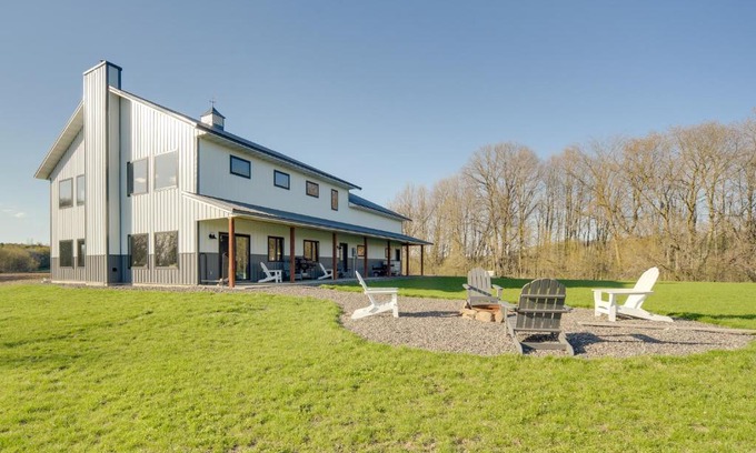 Sand Creek Maison | Large Home with Land in Prairie Farm!