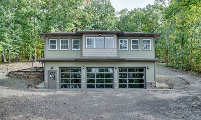 Burdett Maison | Large, Lakefront Home and Guesthouse on the South East side of Seneca Lake.