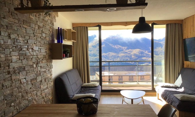 Orcieres Appartement | Grand appartement T2 au pied des pistes
