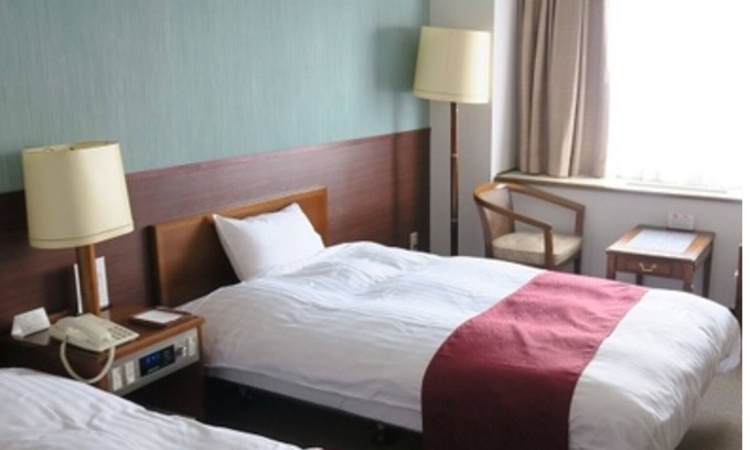 Fukagawa Hôtel | Large twin stay without meals Basic plan 5 m / Fukagawa Hokkaidō