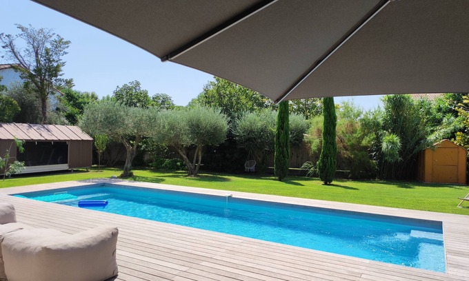 Le Cailar Villa | Grande villa 220 m2 avec piscine sur 1200 m2 en Camargue proche de la mer