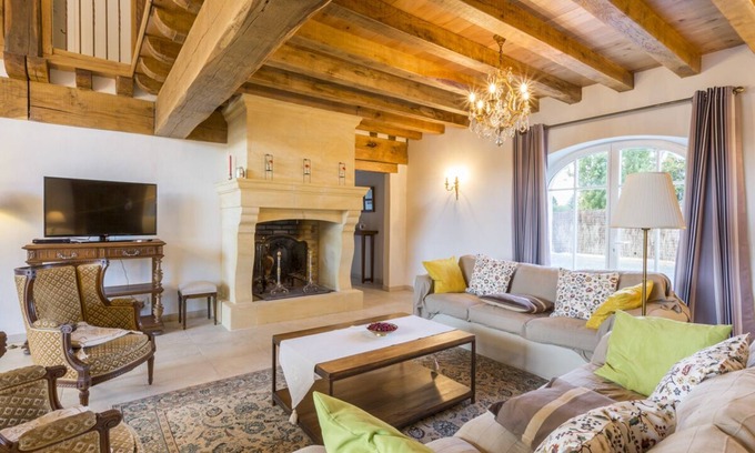 Saint-Avit-Saint-Nazaire Villa | Lartigue - Quatre Chambres Villa, Couchages 8