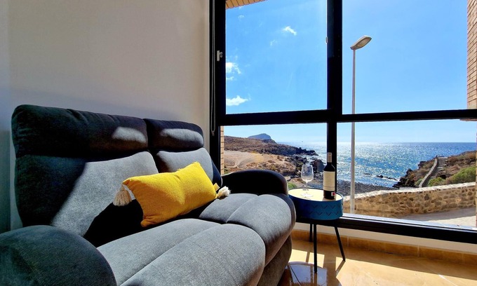 Los Abrigos Appartement | Las Rocas au bord de l'océan, Wifi et vue sur la mer