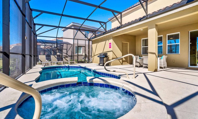 Loughman Villa | Last Minute Disney! Private Pool, Hot Tub, Game Room & Themed Bedrooms. Book Now! #88433